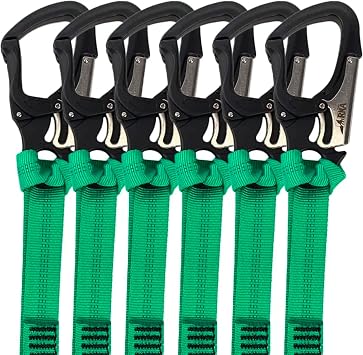 RNA Rock-N-Arbor Squatch Draw Speed Line Slings, 1-Inch Nylon Speed Line with Double-Action Snap Hook, Arborist and Rigging Gear