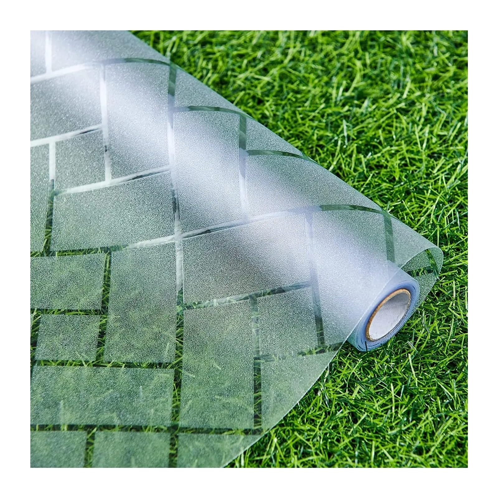Window Privacy Film Window Privacy Film Frosted Glass Tinting for Home, Static Clings Removable(30x200cm)