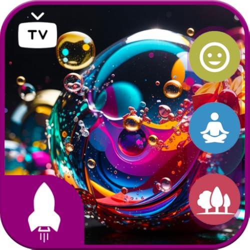 Bubble Magic: cores encantadoras e música relaxante-perfeito para Protetores de tela