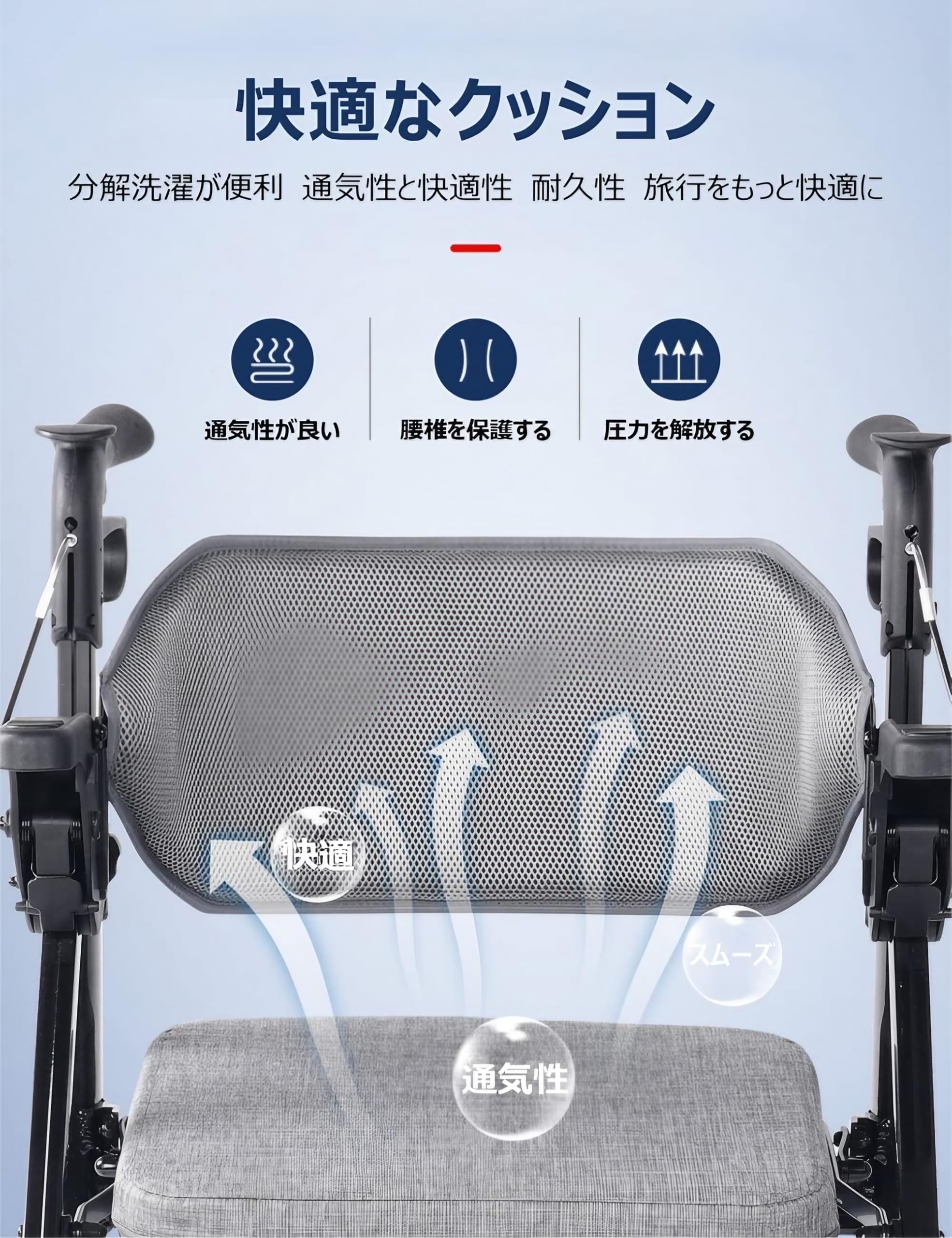 Amazon | Care-Parents 歩行器 四輪歩行車 1台3役 (簡易車椅子