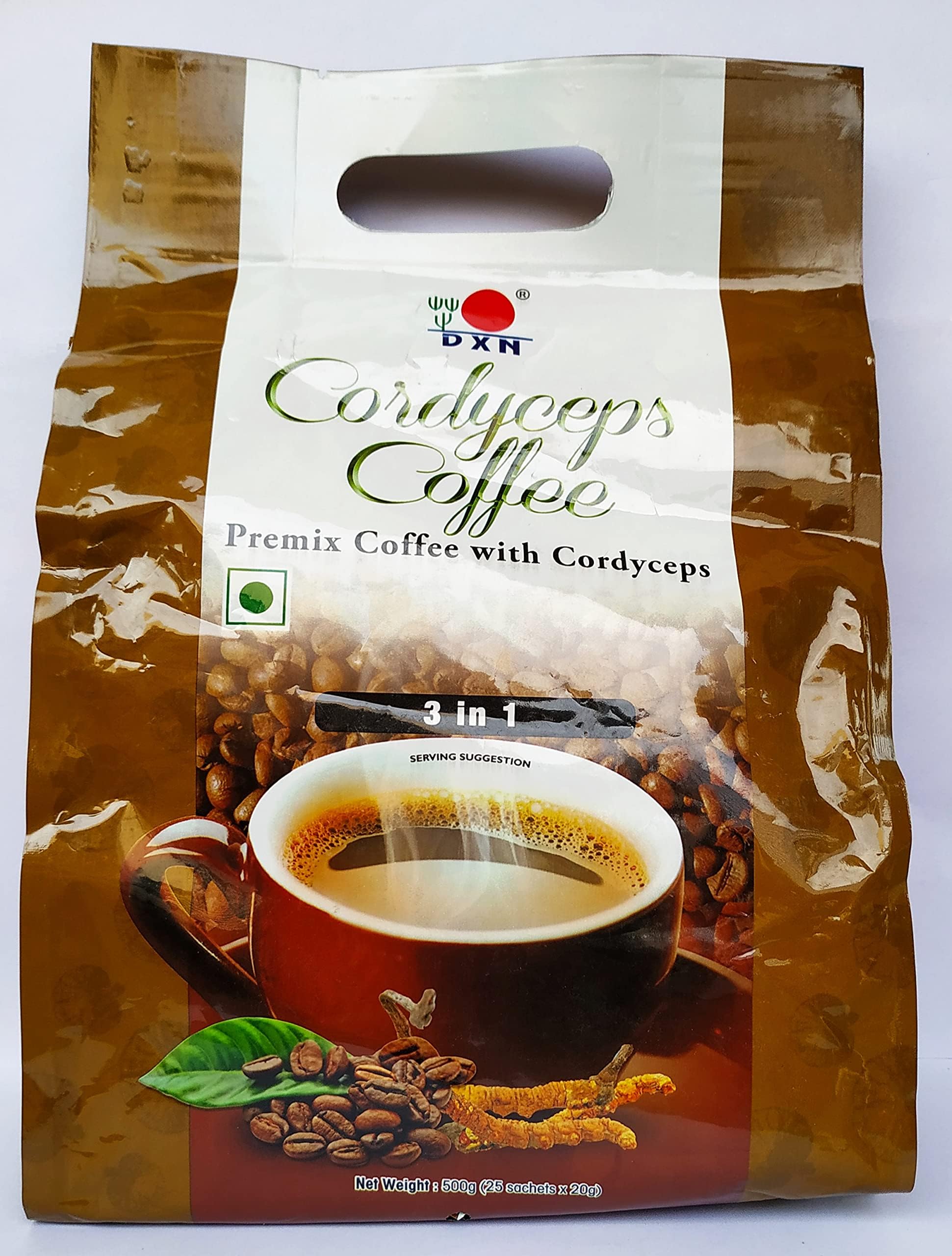 Premix Coffee With Cordyceps, Powder, Bag - 500g