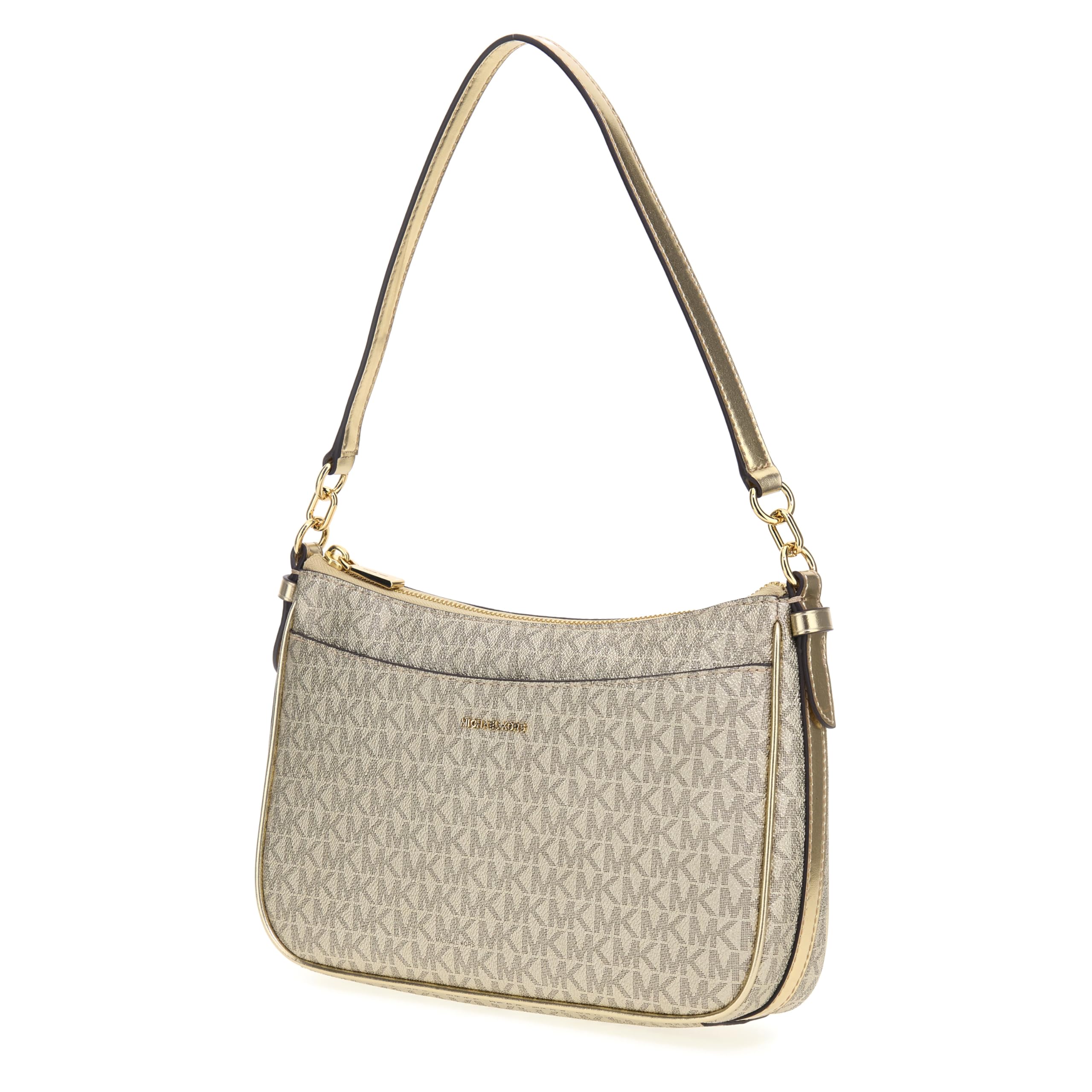 Michael Kors MD TZ POCHETTE XBODY PALE GOLD ONE SIZE