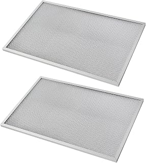 W11177751 2PCS Range Hood Grease Filter Compatible With Whirlpool Replace W11176974 4547137 W10419114 W10834041 AP6285612 EAP12348521 PS12348521, 17.24x11.18x0.35inch, 2Pcs