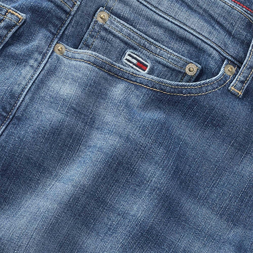 Tommy Jeans Męski Ryan Slim STR DH0235 DM0DM210541A5024 prosty, dżins (dżins średni), 3433, Denim (dżins średni), 34W / 33L