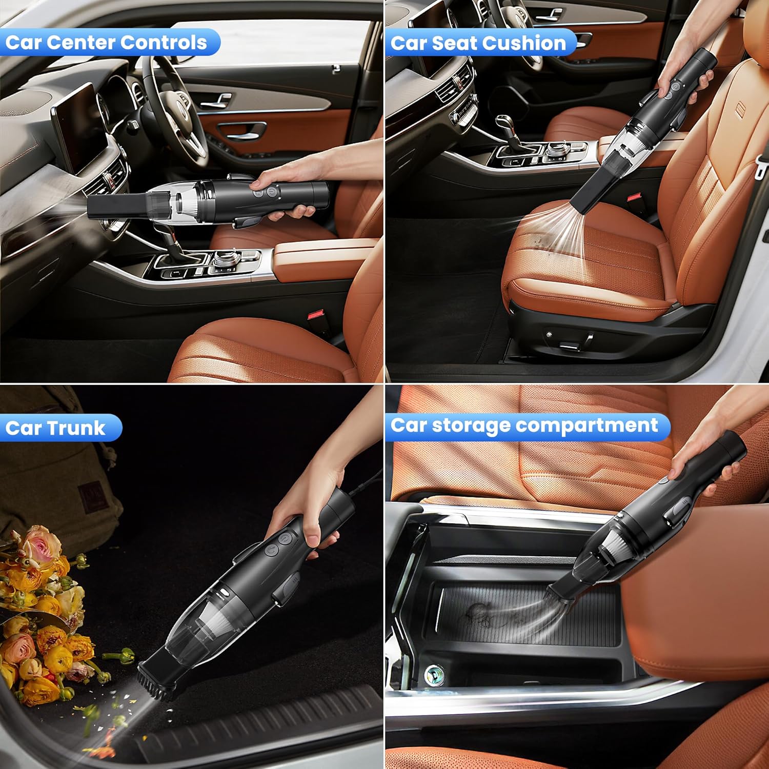 Unleash Cleanliness: The Ultimate Cordless Vacuum Handheld for Home & Car!