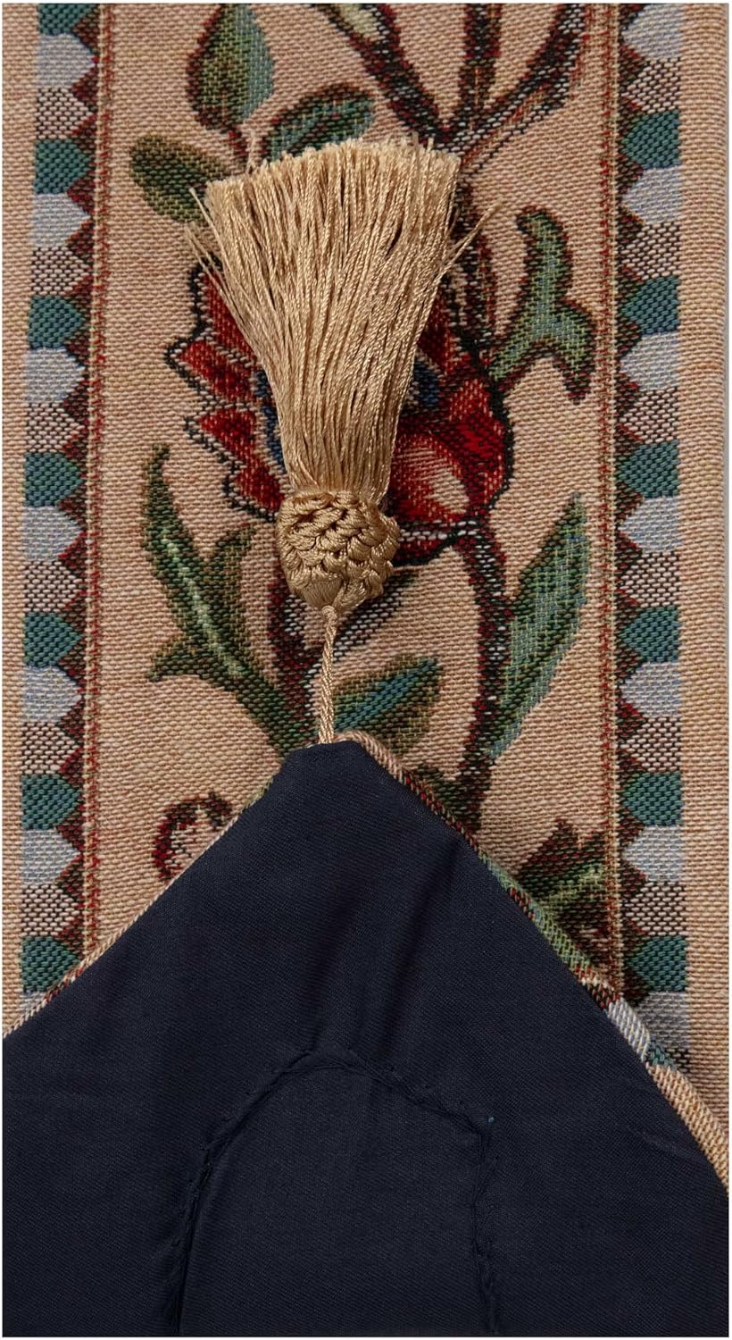 C Charlotte Home Furnishings Inc Tree Of Life V Tapestry Bell Pull - 6 in. x 42 in. Cotton/Viscose/Polyester by William Morris