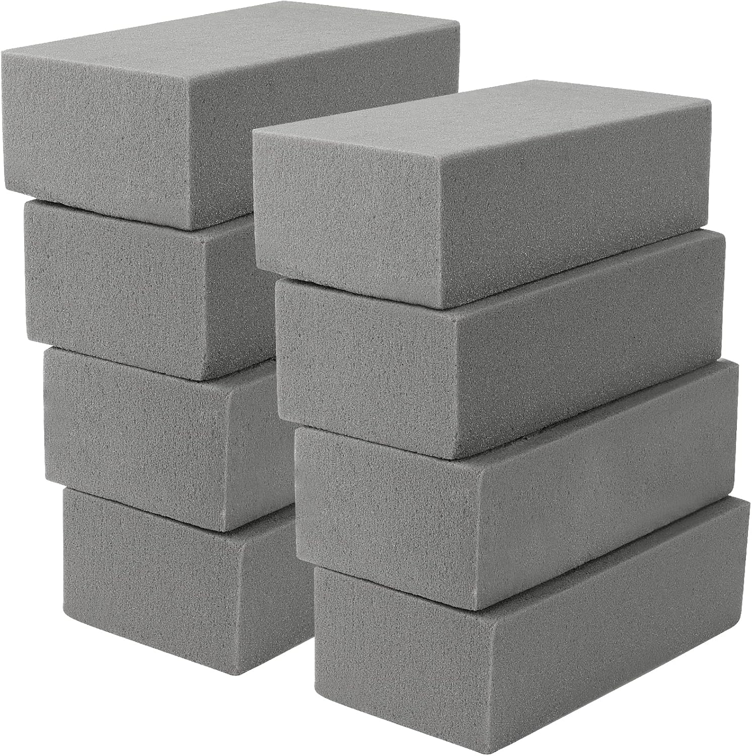 ZOENHOU 8 PCS Floral Foam Blocks Bricks, Dry Craft Floral Foam Blocks