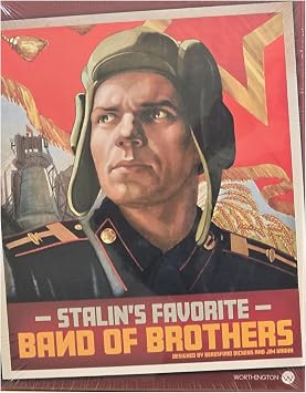 Worthington Games Band of Brothers Stalins Favorite, WWII East Front Tactical Board Game, for Adults Ages 18+