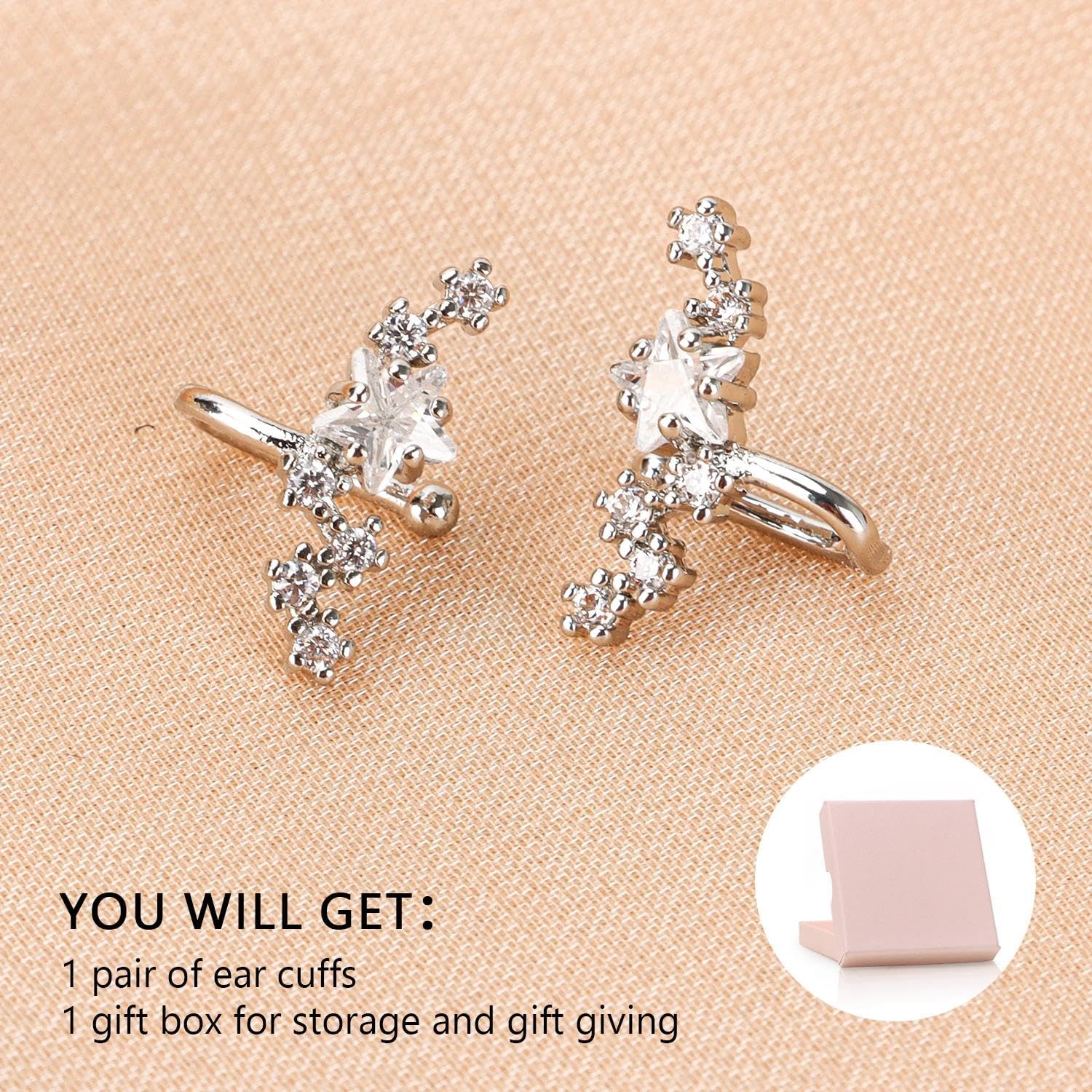 Star Ear Cuffs