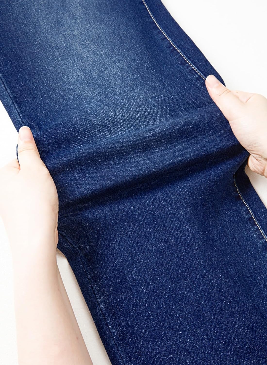 Sidefeel Women's Wide Leg Jeans Casual High Waisted Straight Zimbaplatinum Denim Pants with Pockets - Image 8