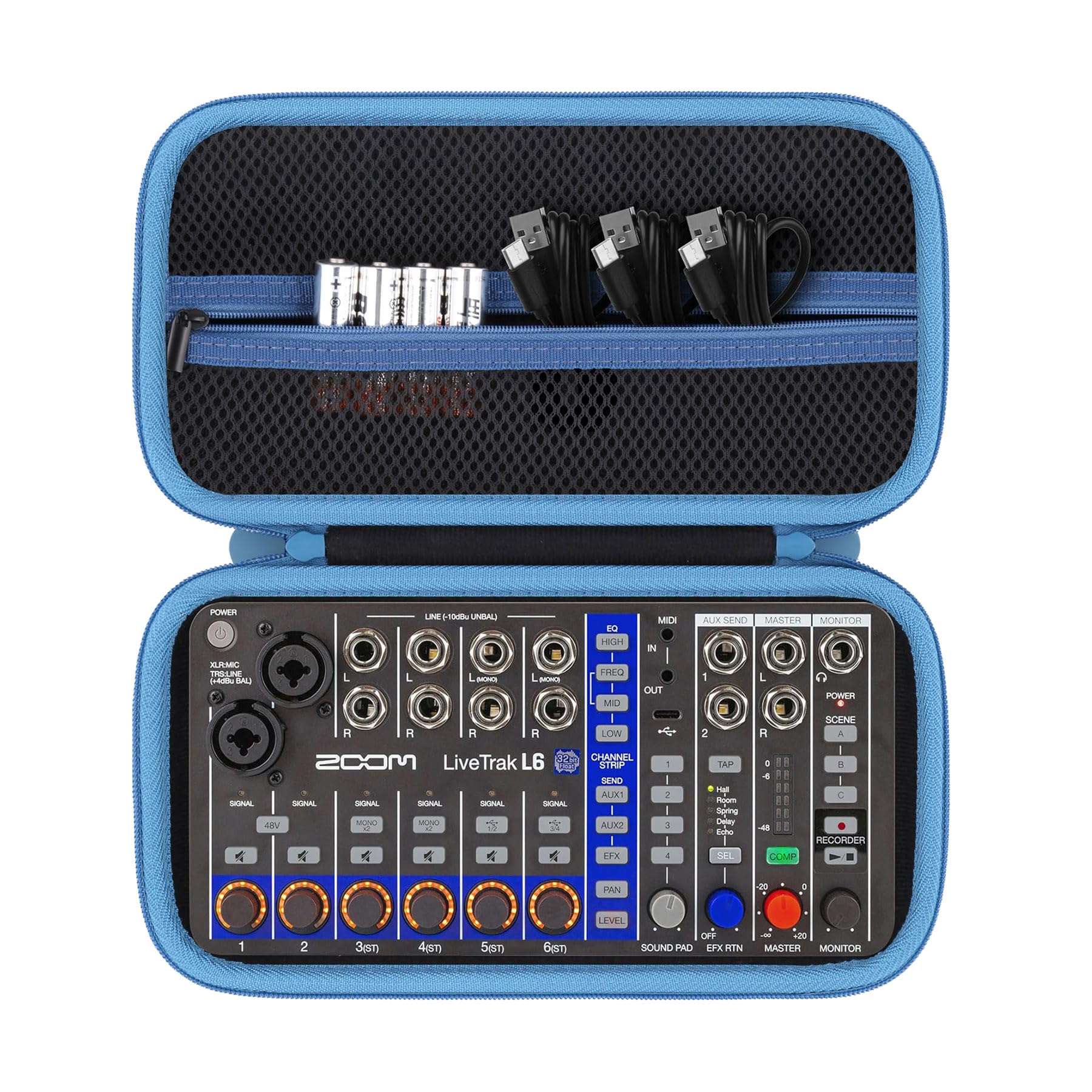 ZOOM LiveTrak L6 デジタルミキサー専用ケース付き Amazon.co.jp: （ケースのみ）ズーム ZOOM L6 デジタルミキサー