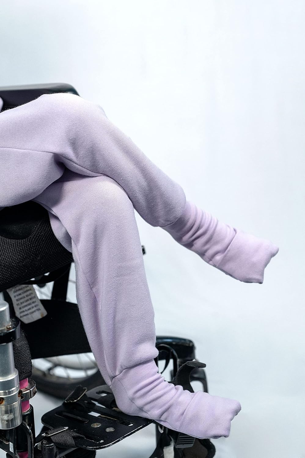 Snugabye Adaptive Back Zip Convert-A-Foot Sleeper | Designed for Special Needs | Sizes Range 2-14 Years - Image 9