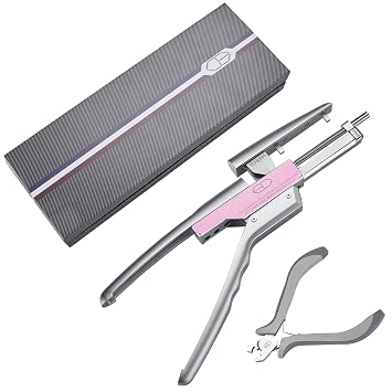 NYMFEA 6D Hair Extensions Machine Kit, No-Trace Hair Extensions Tool, Easy Operation, Salon Use