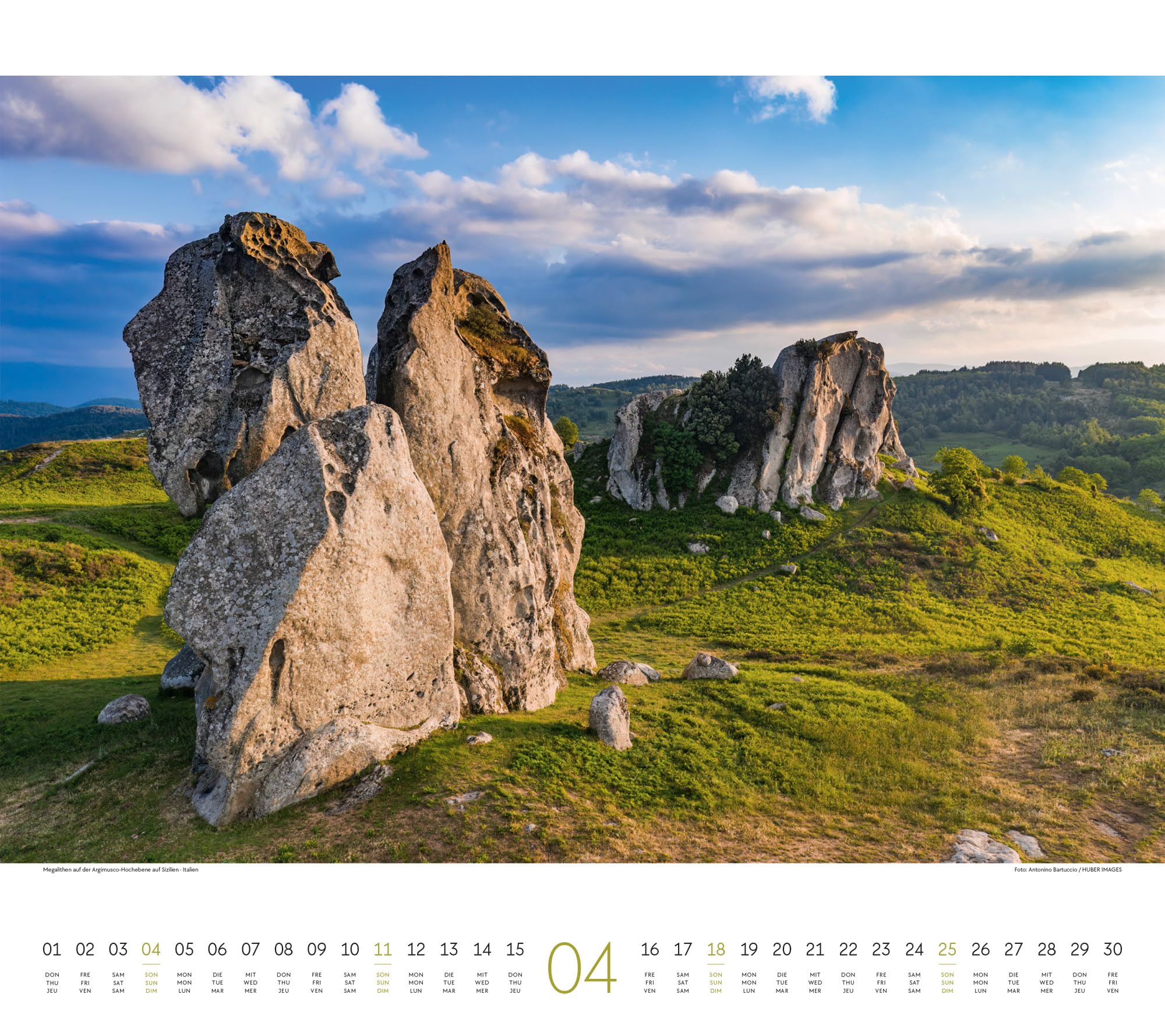 Phantastische Landschaften Kalender 2027 | Bildgewaltiger Natur-Kalender im großen Querformat (54x48 cm) | Beeindruckende Landschaften aus aller Welt