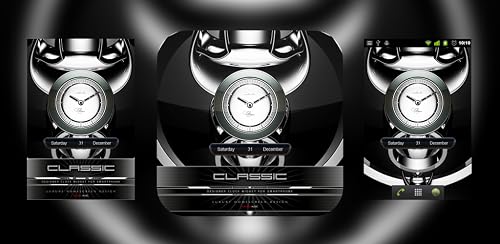 Classic Beautiful Clock Widget Theme for Android