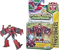 Vista 3 de Transformers Bumblebee Cyberverse Adventures Dinobots Unite Action Attackers Warrior Class Windblade with Cyclone Strike