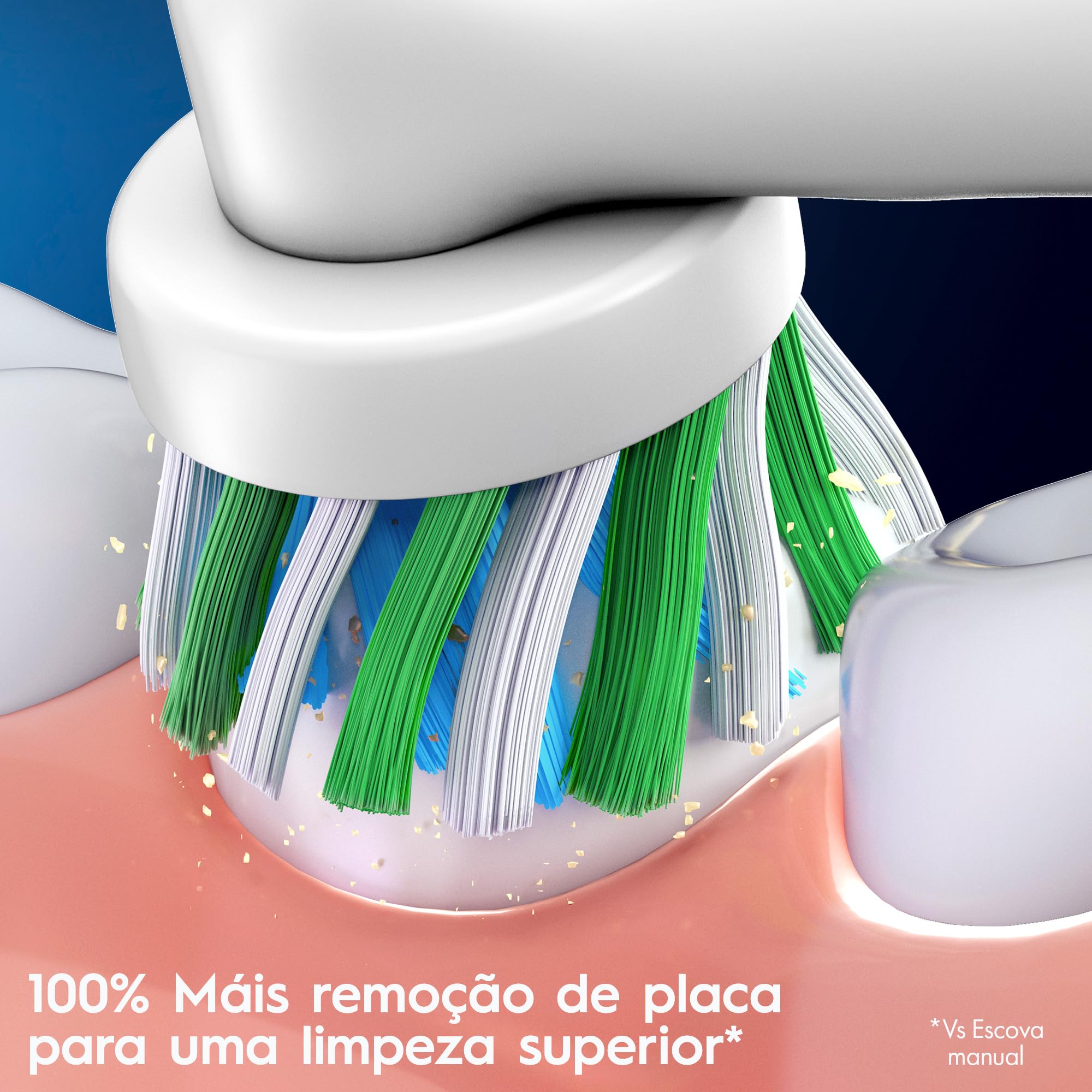 Oral-B Testine di ricambio Pro Series Orthodontic Clean, per spazzolino elettrico 2 pezzi