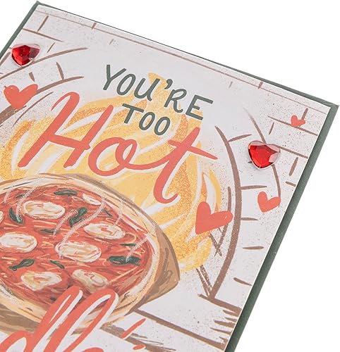 Miniatura 3 de Graphique Too Hot to Handle - Tarjeta de felicitación hecha a mano para el día de San Valentín, linda tarjeta de felicitación divertida de amor,