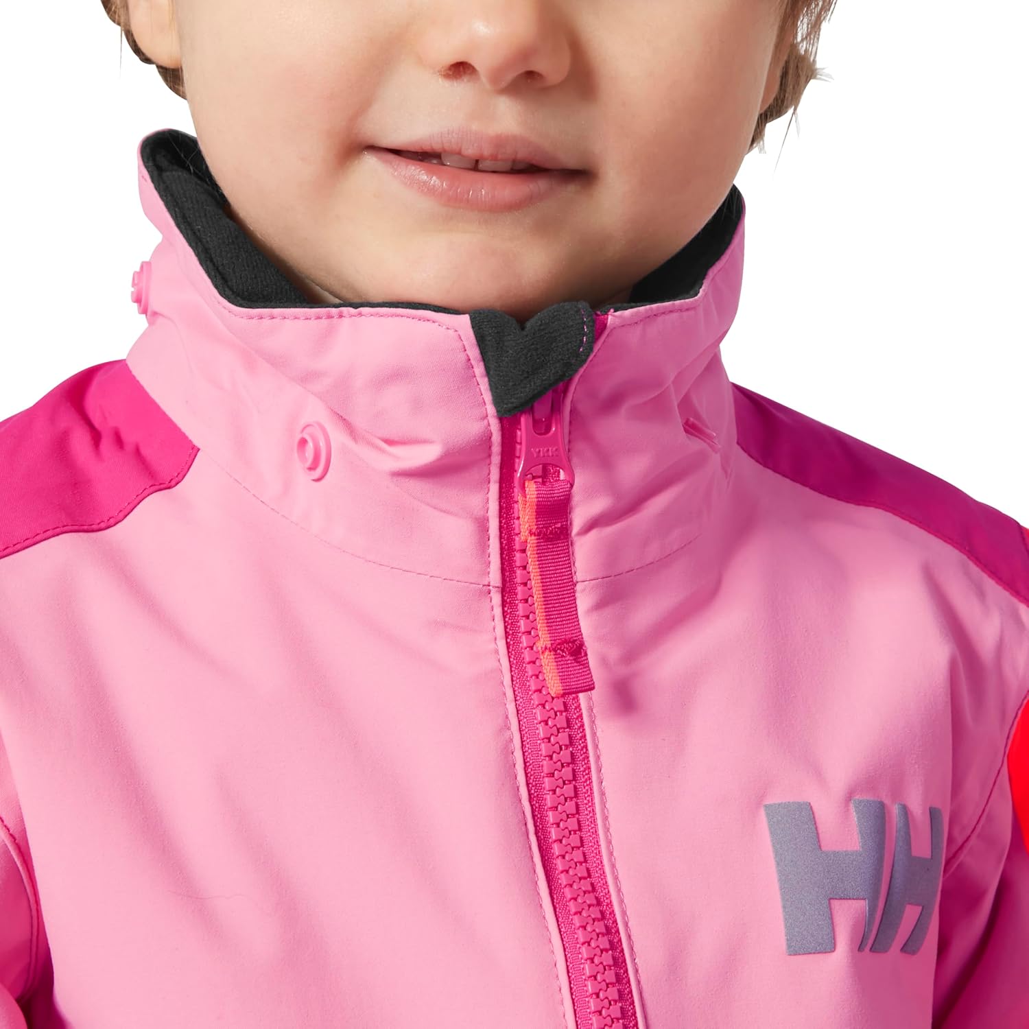Helly-Hansen Rider 2.0 Insulated Ski Jacket for Kids - Waterproof, Breathable, Neon, Reflective, Recycled Materials - Image 4