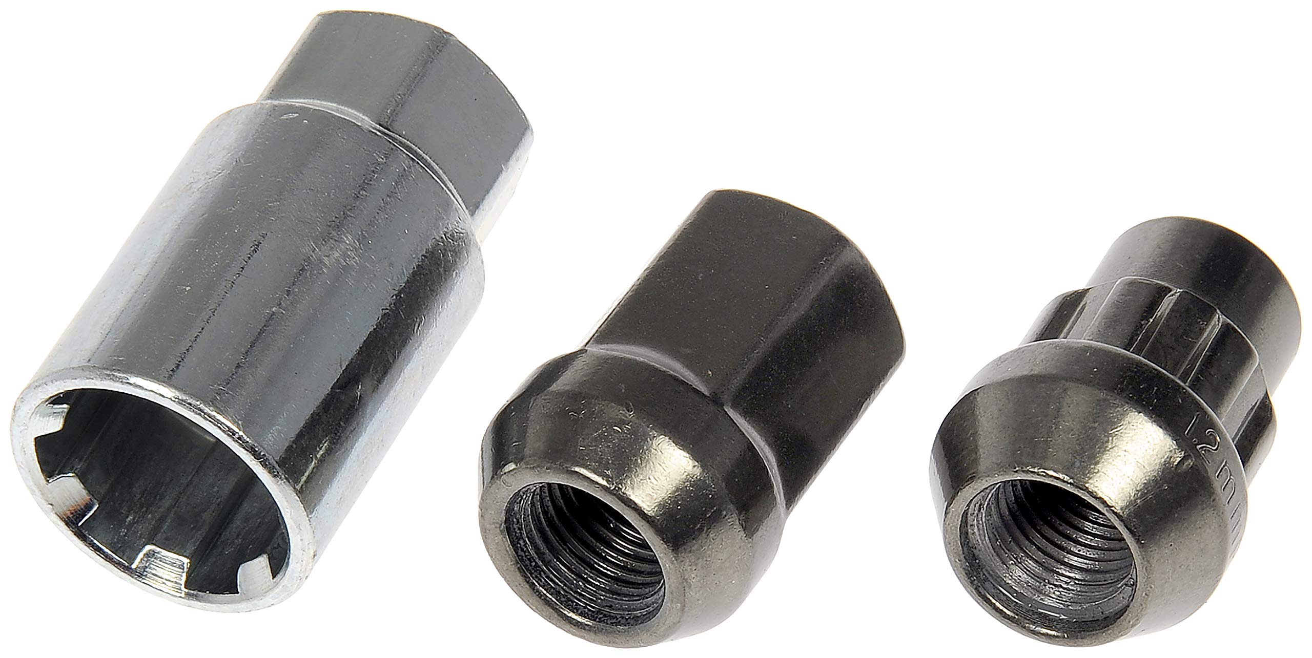 Tuercas de rueda de bellota Dorman juego de tuercas cónicas Hyper Black 713-475Z 6