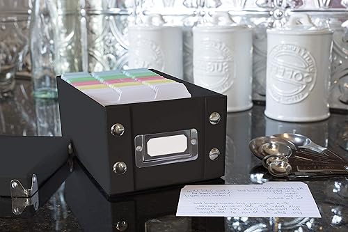 Miniatura 2 de Caja archivadora para fichas Snap-N-Store, color negro, Negro