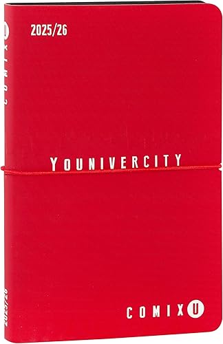 Comix U YOUNIVERCITY - Wochenkalender 2025-2026, Tagebuch 13 Monate, mit weichem