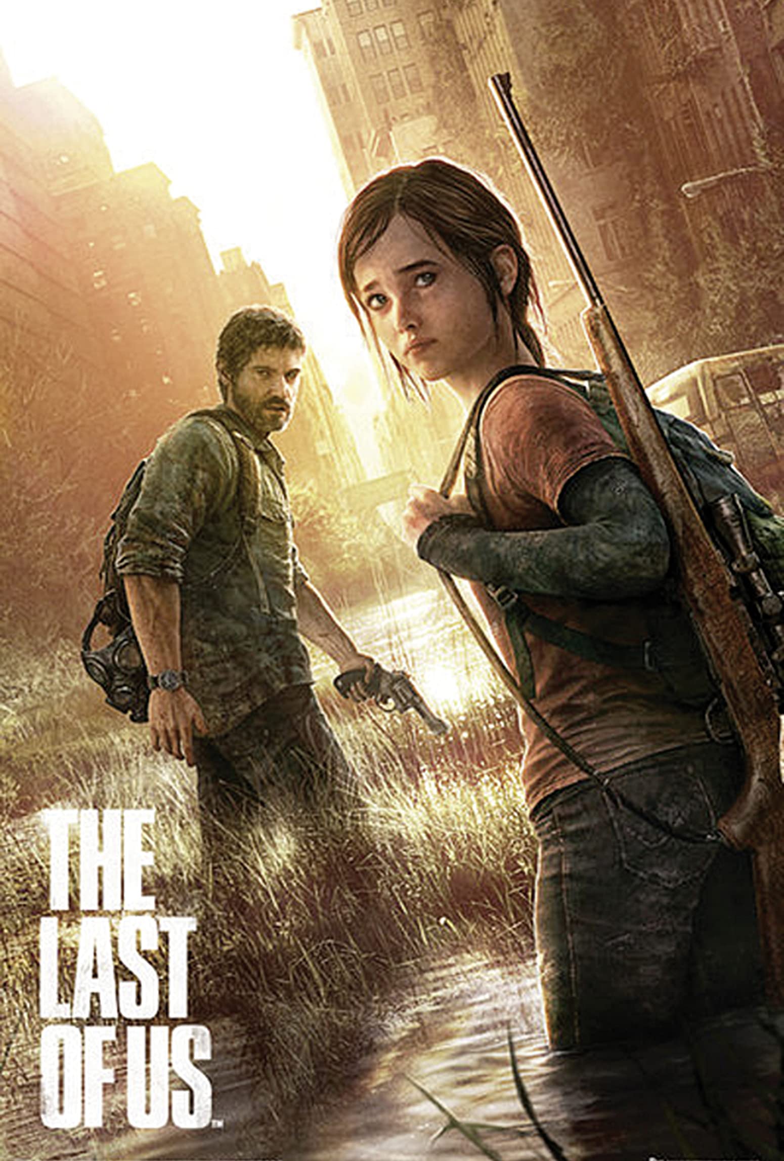 Bharat Udyog The Last of Us Poster - Part 1 Artwork Gaming Wall Sticker 300 Gsm Art Card Paper Print Artwork Printed (13x19 inch)