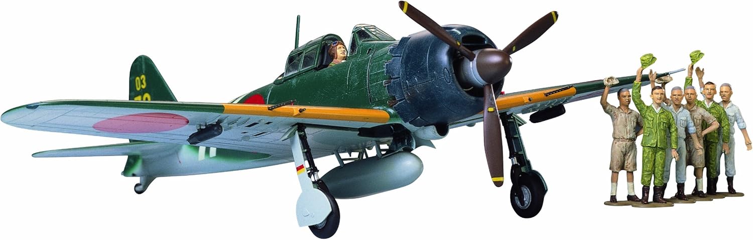 完成写真編】1000円ちょいのコスパ最高キットで超リアルな零戦を