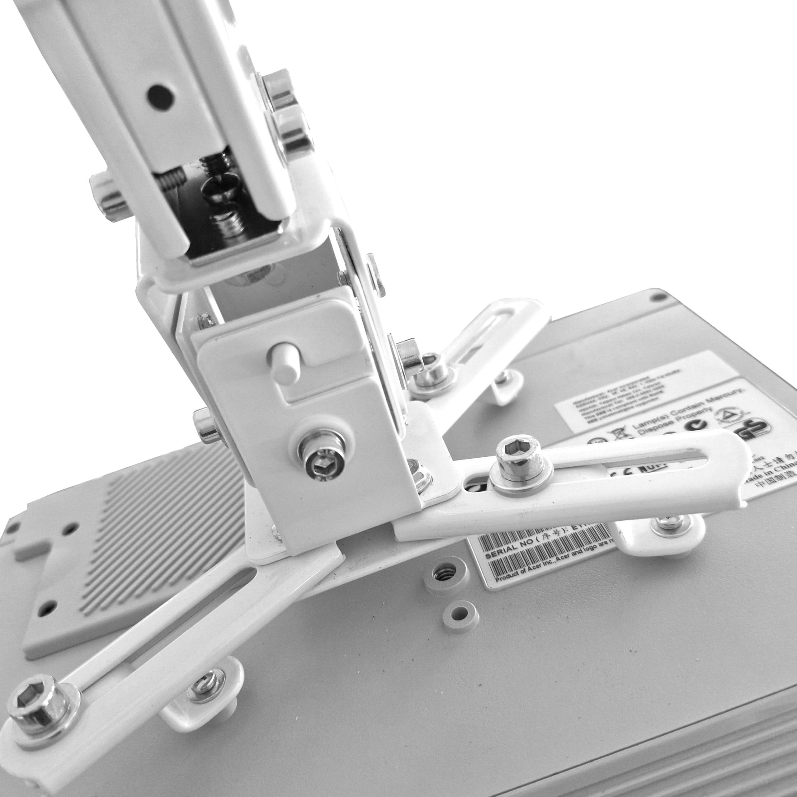 ELIX Beamer Deckenhalterung für Acer HL6510ATV HL6810X PL3512ATV Projektorhalter Decke, modellgenau gefertigt, sichere Fixierung Beamer (Für Acer HL6510ATV HL6810X PL3512ATV)