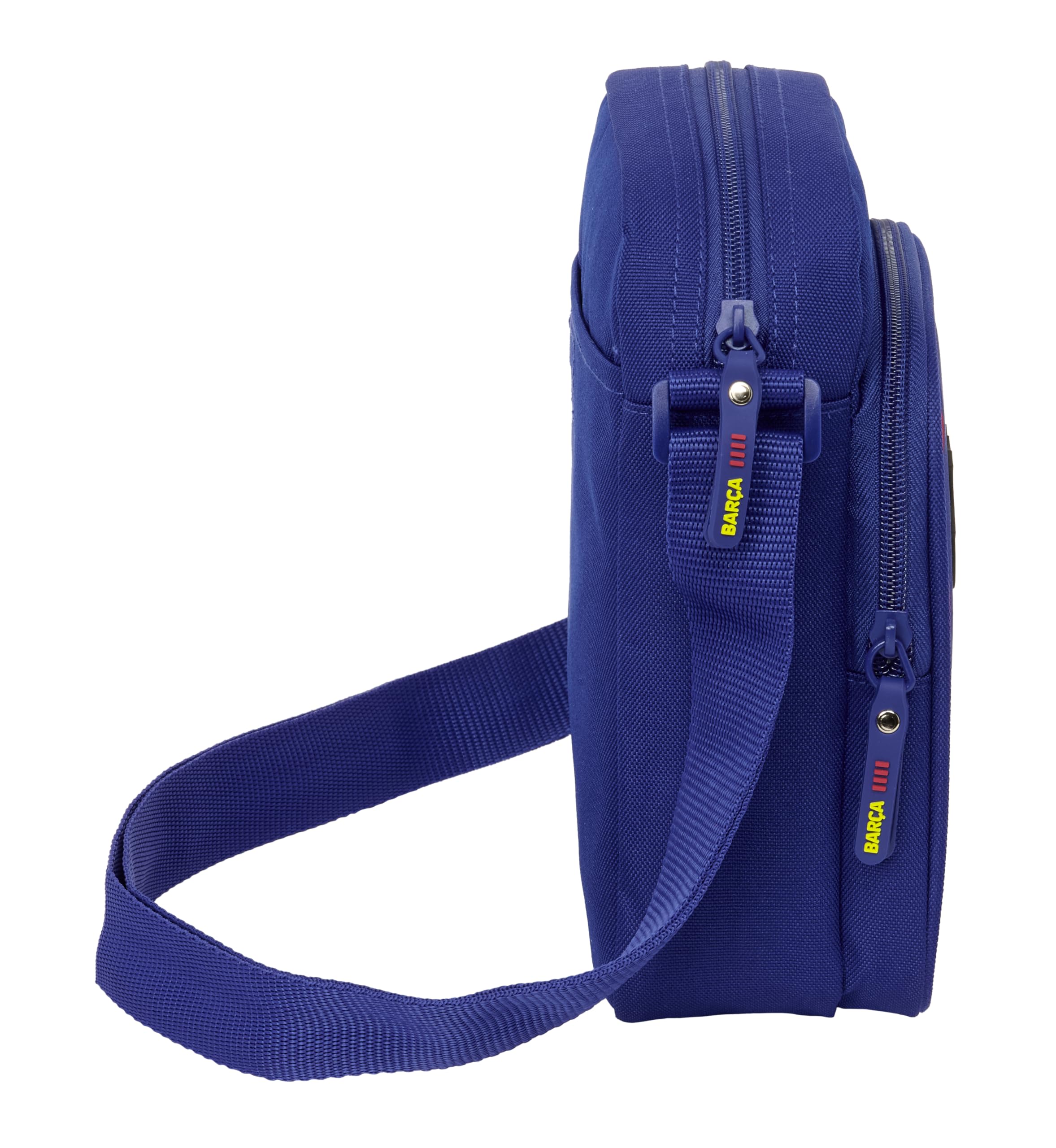 safta 1° KIT FC BARCELONA 25/26 - Borsa a tracolla con tasca esterna, valigetta, borsa a tracolla, comoda e versatile, qualità e resistenza, 16x6x22 cm