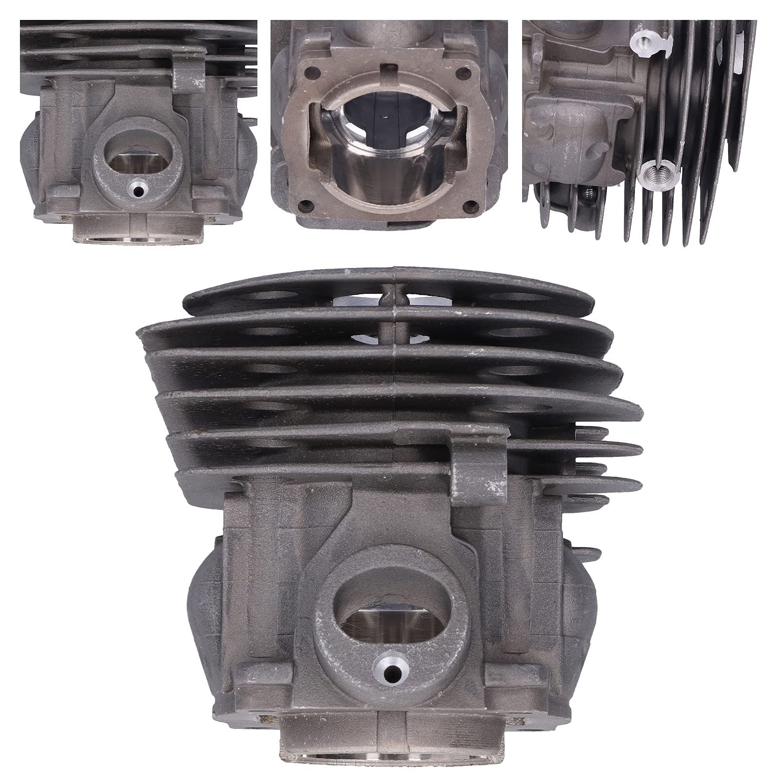 Fdit Kit de pistón de Cilindro, Piezas de Repuesto, Accesorios de Motosierra, Aptos para Motosierra Husqvarna 359 357XP 357 XP Epa