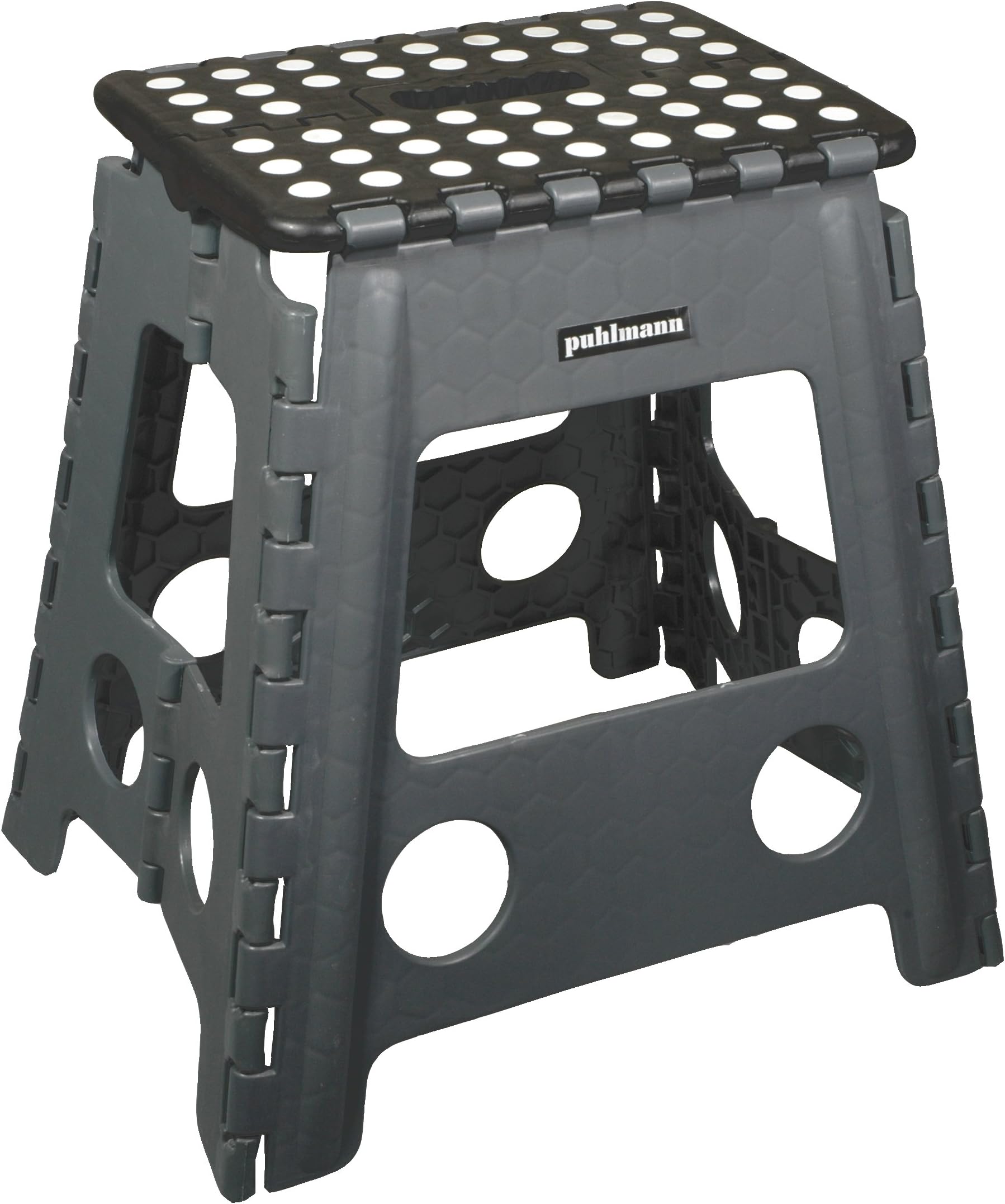 James Foldable XL Stool, Grey, C1001936