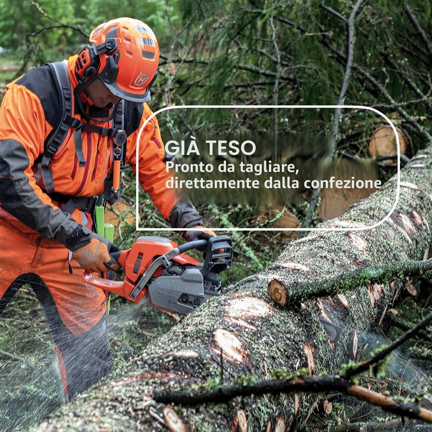 X-Cut Husqvarna - Catena per motosega da 0,325, 0,1 cm, 66DL, 40,6 cm, adatta per seghe Husqvarna 340, 345, 350, 440, 445, 450, confezione da 2