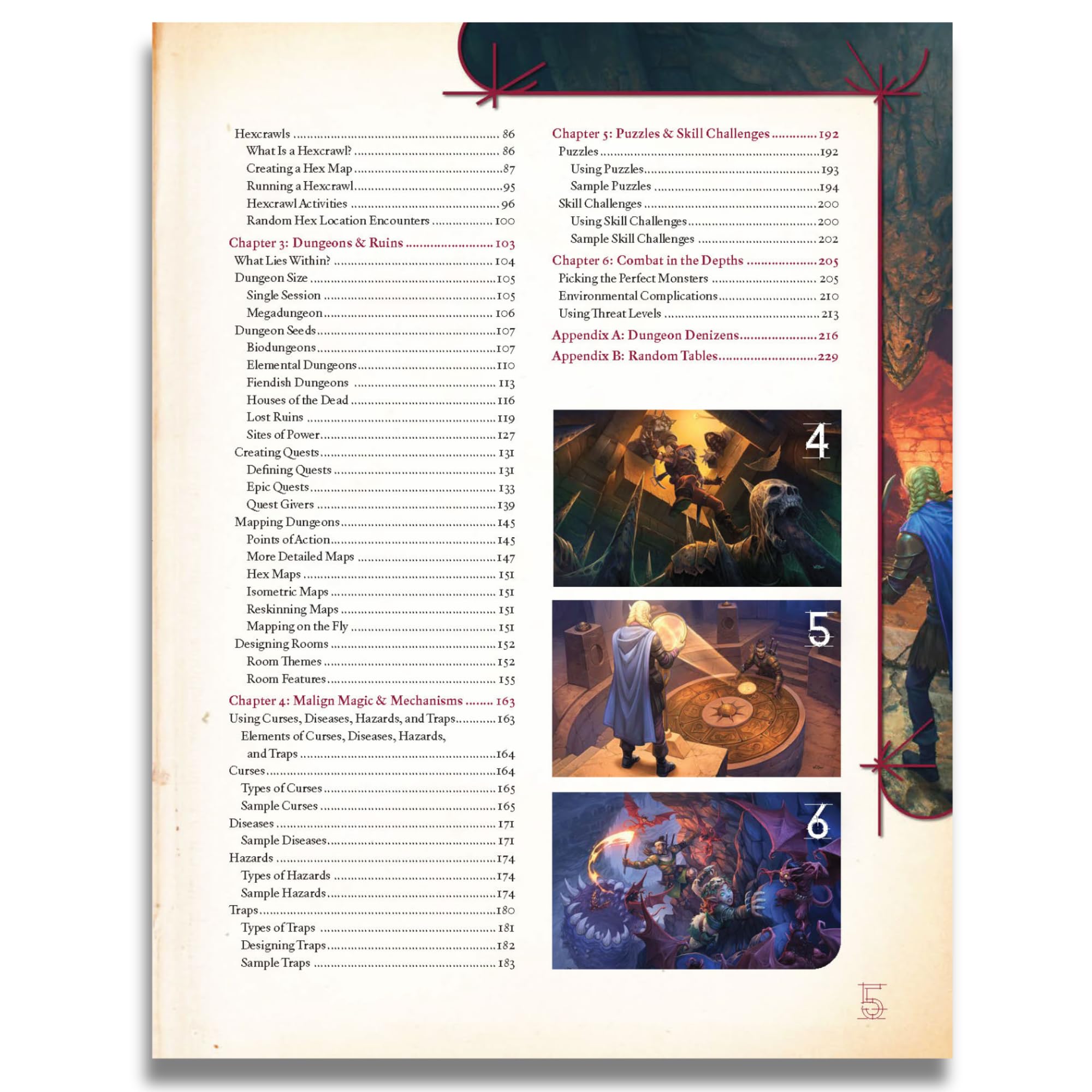 Kobold Press - Campaign Builder Dungeons and Ruins Map Folio Hardcover (VAT Exempt)