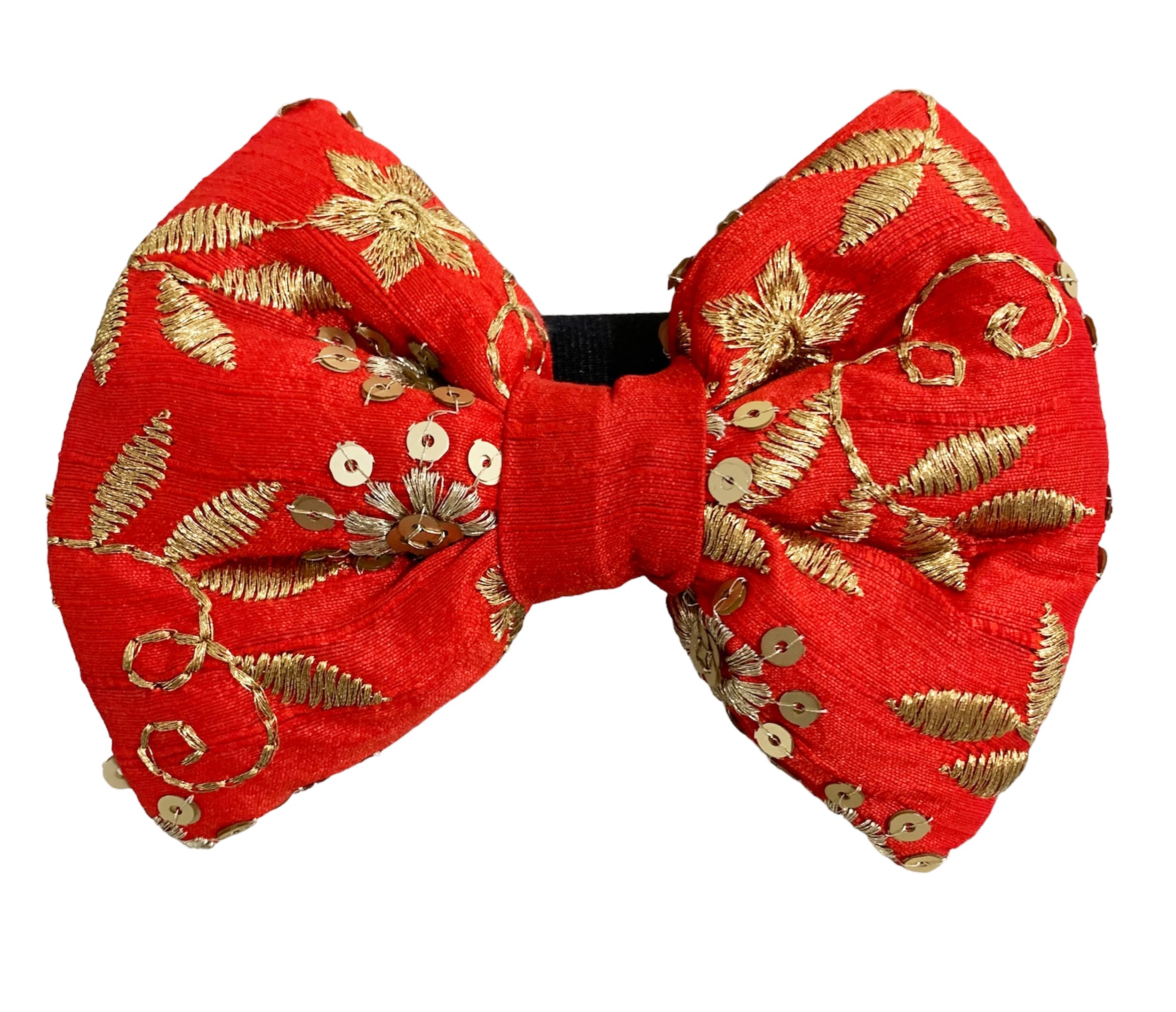For The Fur Kids Traditional Dog Bow Tie with Gold Embroidery for Diwali and Weddings (B0CJTYNXS5) Amazon Price History, Amazon Price Tracker