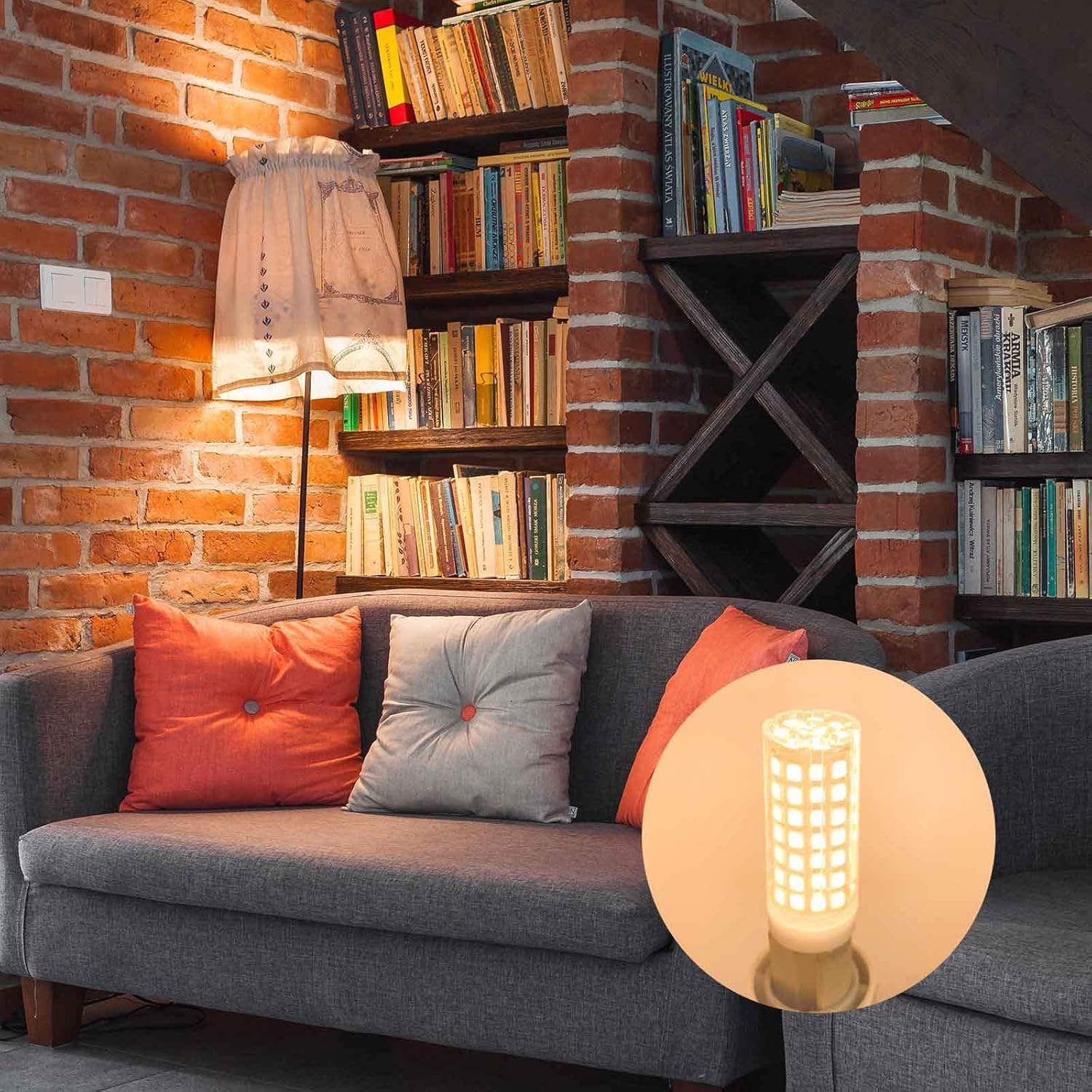 ZHENMING G9 LED Bulbs 8W, Equivalent to 70W 80W Halogen Replacements, Bi-Pin Base Bulb Warm White 3000K, No Flicker - Image 4