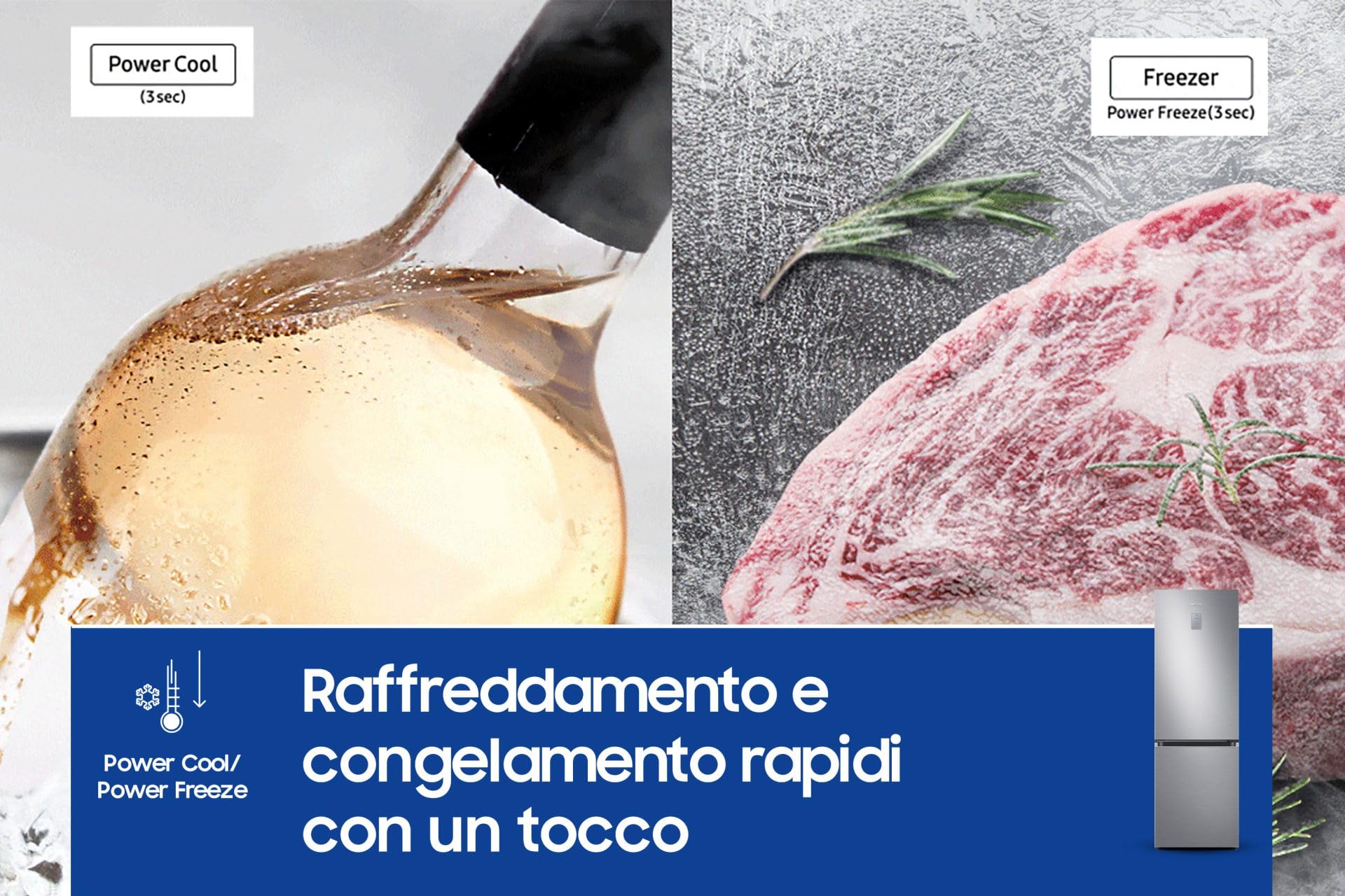 Samsung RB34C671DS9 - Frigorifero combinato, 344 litri, No Frost [Classe energetica D]