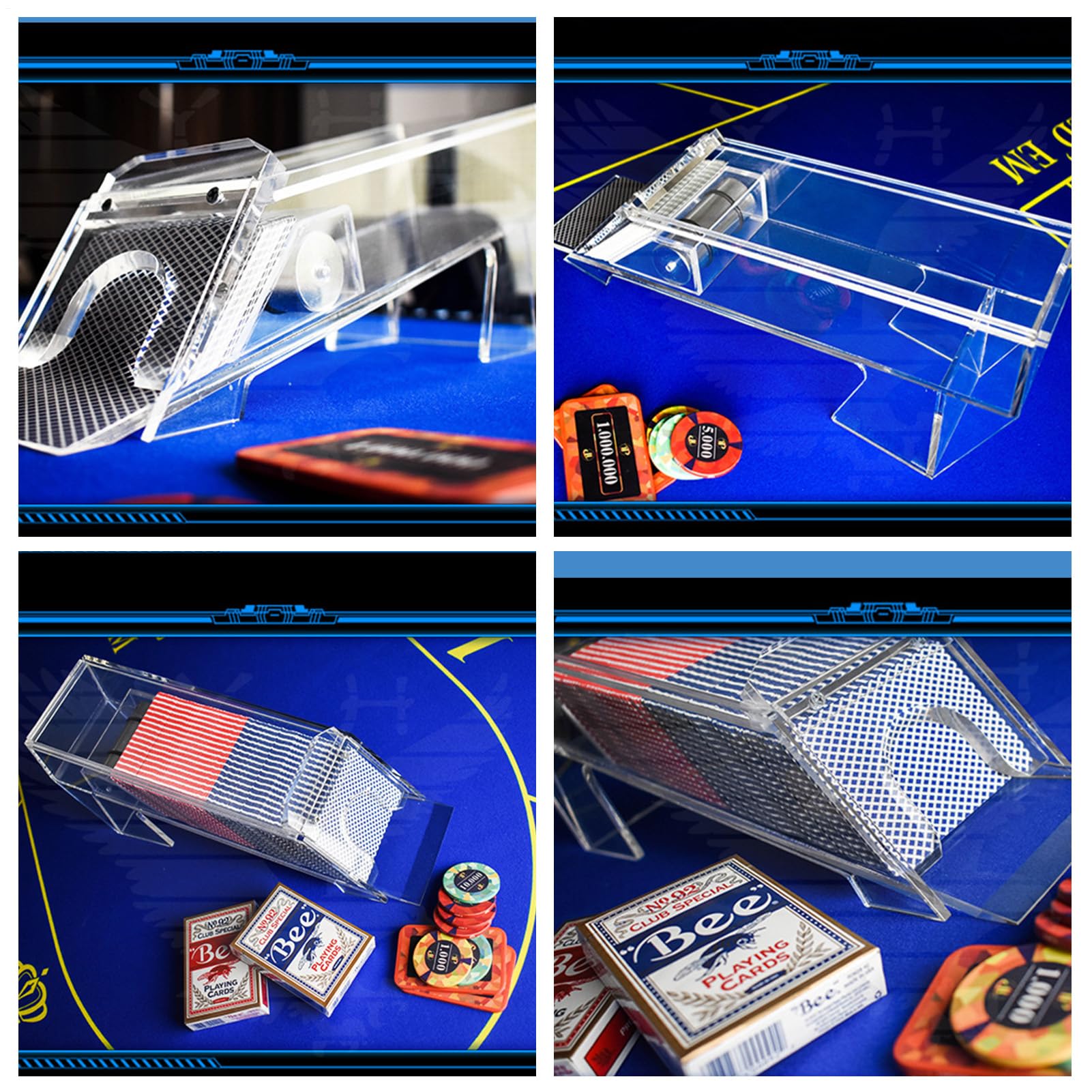 Blackjack Dealing Shoe - Dispenser di Carte da a 8 mazzi