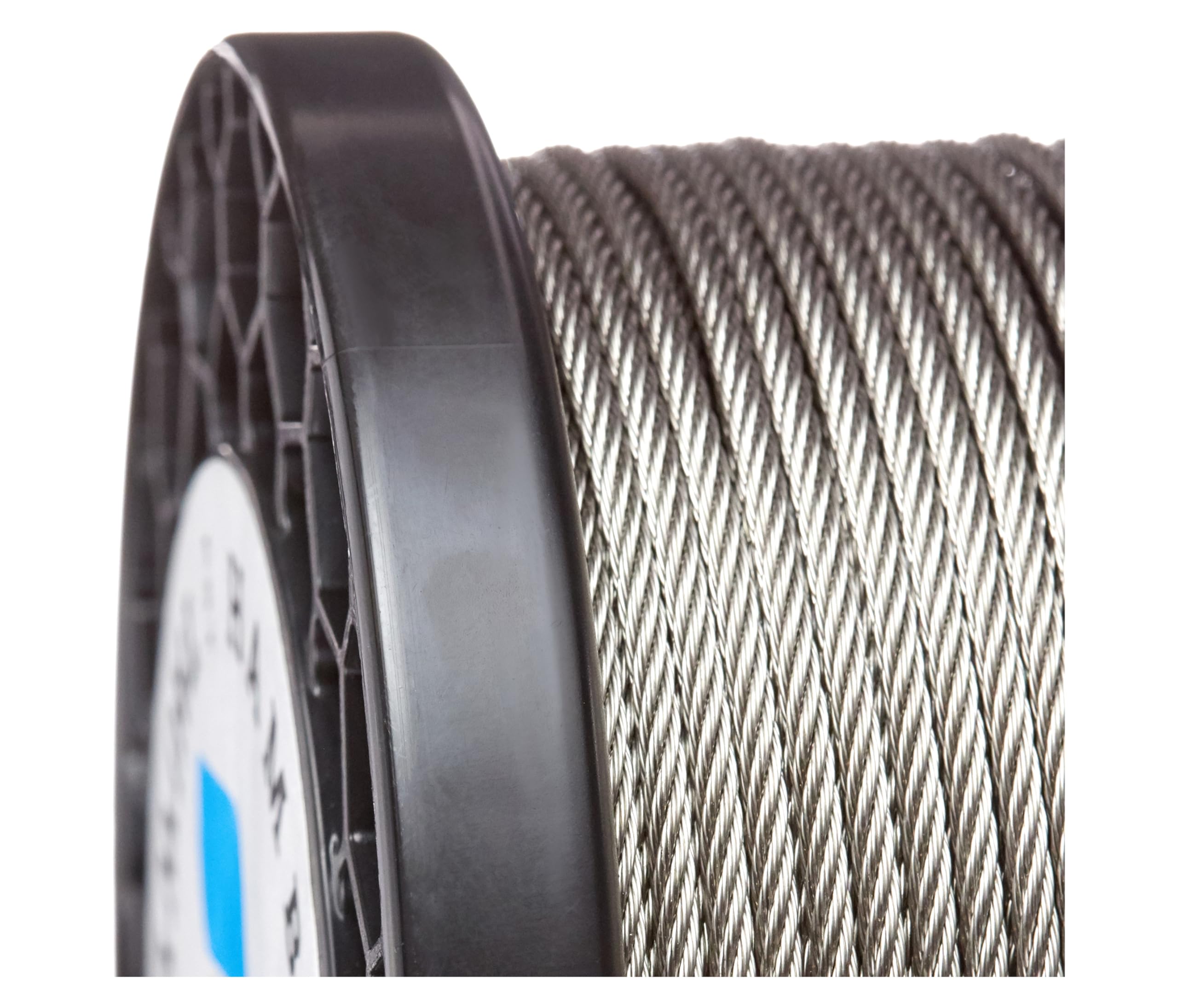 10 Meter - 8mm Edelstahldrahtseil 7x7 V4A Inox rostfrei Drahtseil Stahlseil Geländerseil