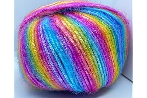 Ice Yarns Picasso Rainbow: Yarn for Crocheting and Knitting in Vibrant Colors