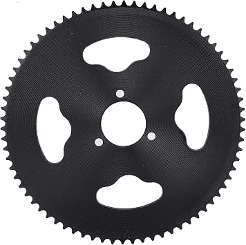 Motorcycle Rear Sprocket,T8F 74T Tooth 30MM Steel Rear Sprocket Replacement Accessories for Small Pitbikes