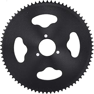 T8F 74T Rear Sprocket, 74 Tooth 30MM Rear Motorcycle Sprocket Steel Rear Sprocket Motorcycle Replacement Accessories