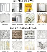 Vista 7 de Calcomanías de pared de unicornio arco iris, flores, mariposas, nubes, corazones, unicornio, calcomanías de pared de bebé, guardería, dormitorio