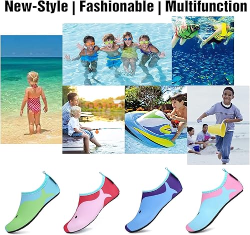 Miniatura 7 de Zapatos de agua para hombre y mujer, secado rápido, para playa, piscina, buceo, surf, deportes acuáticos, caminar, yoga