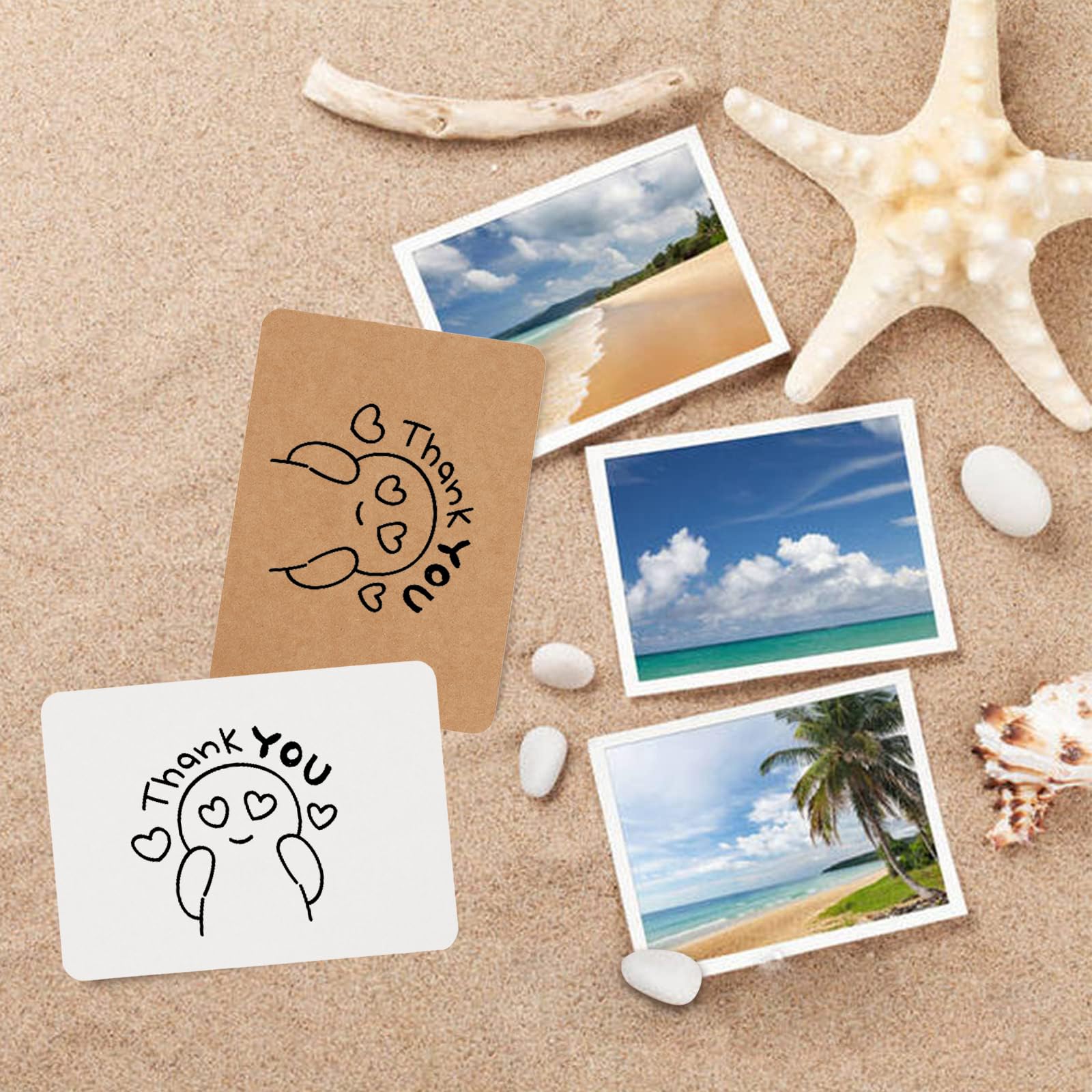 Papier Cartonné A6 300g/m² Blanc 60 Pièces Carte Vierge Imprimable 10.5x14.8CM