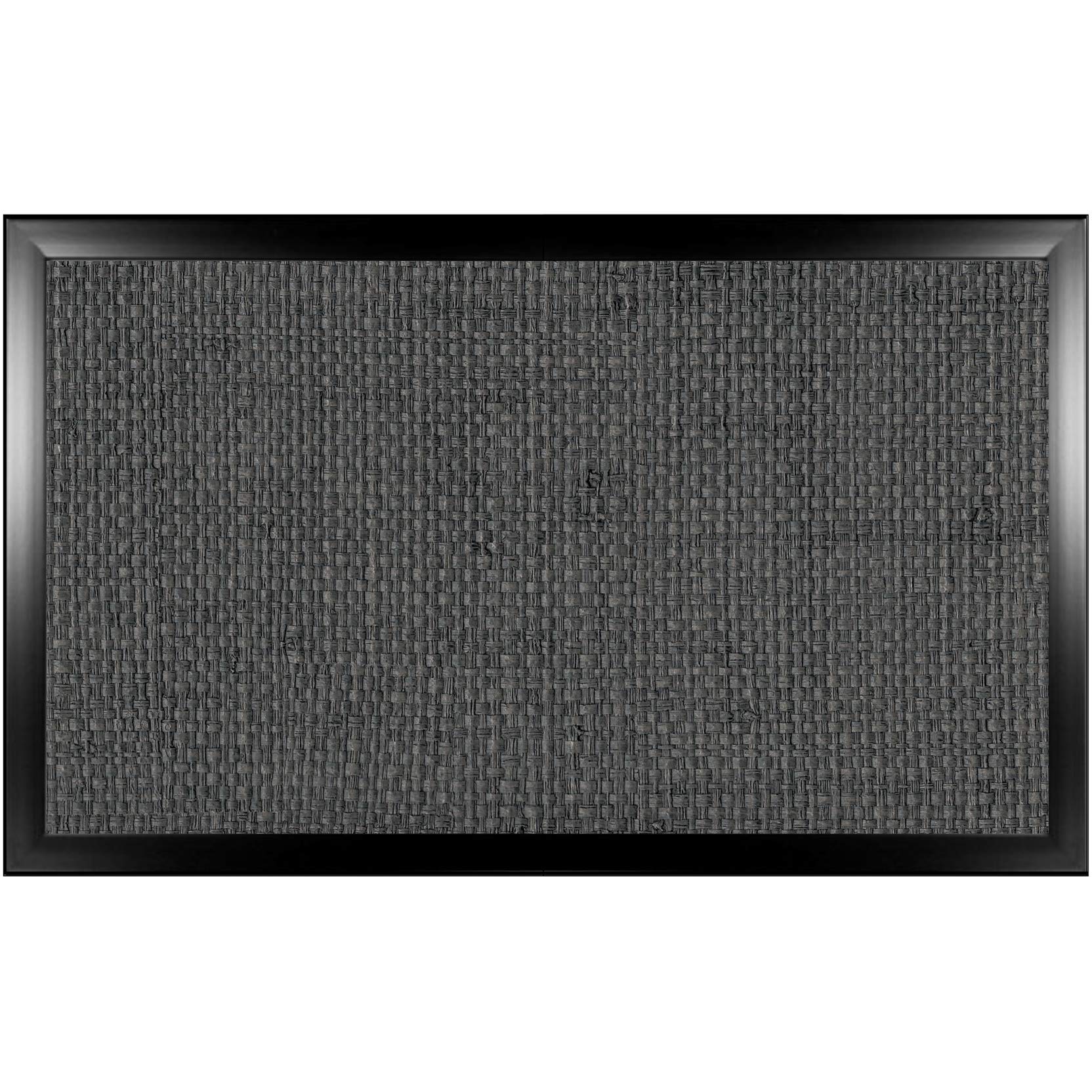 LARGE Lap Trays with Bean Bag Cushion: Padded Cushion Tray for Laptop for Men, for Eating and Lap Desk Tray use (Linen 83 Black Large)