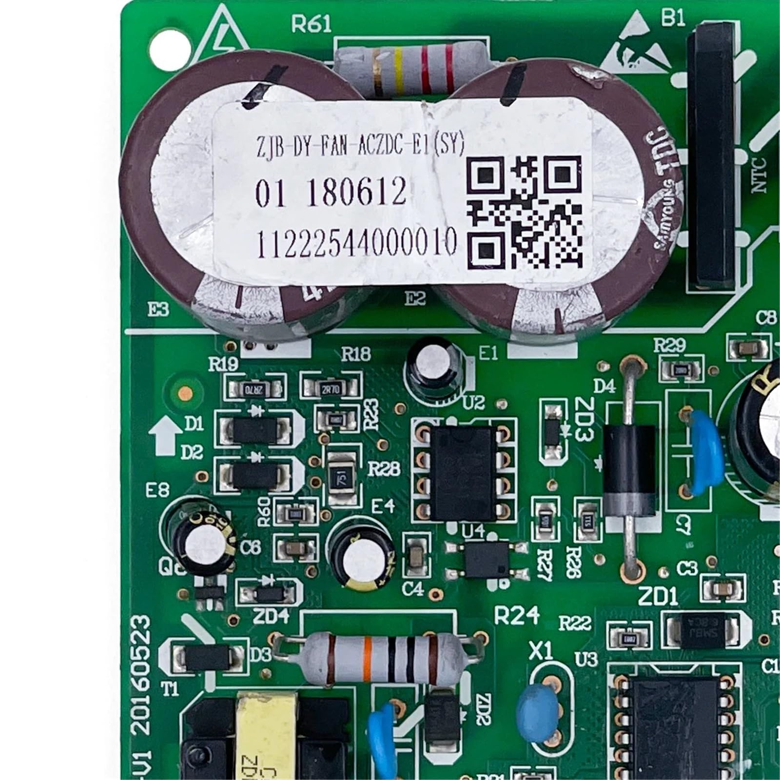 Płyta sterująca centralnej klimatyzacji ZJB-DY-FAN-ACZDC-E1(SY) Obwód modułu PCB 11222544000010 Części do klimatyzacji