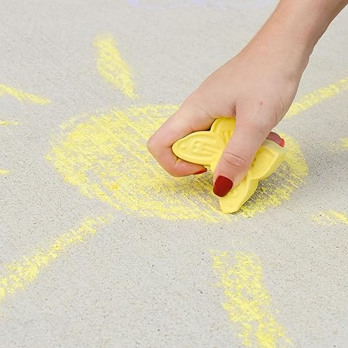 Miniatura 2 de Tiza mariposa  5 piezas de tiza colorida para acera  Lavable, no tóxico para artes y manualidades  Niños a partir de 3 años  Sunny Days Entertainment