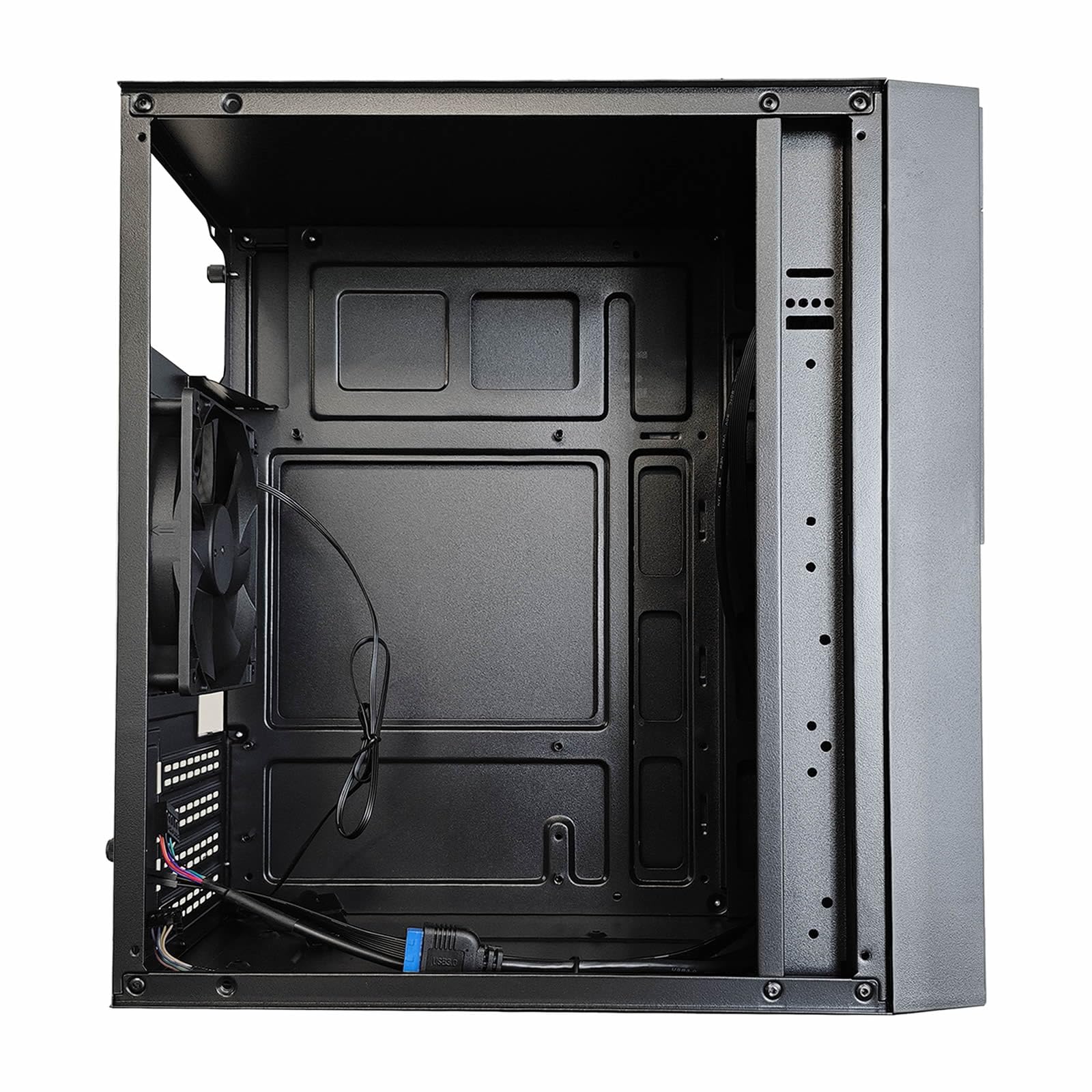 Amazon.co.jp: Enterprise Black Office Business PCケース、Micro ATX