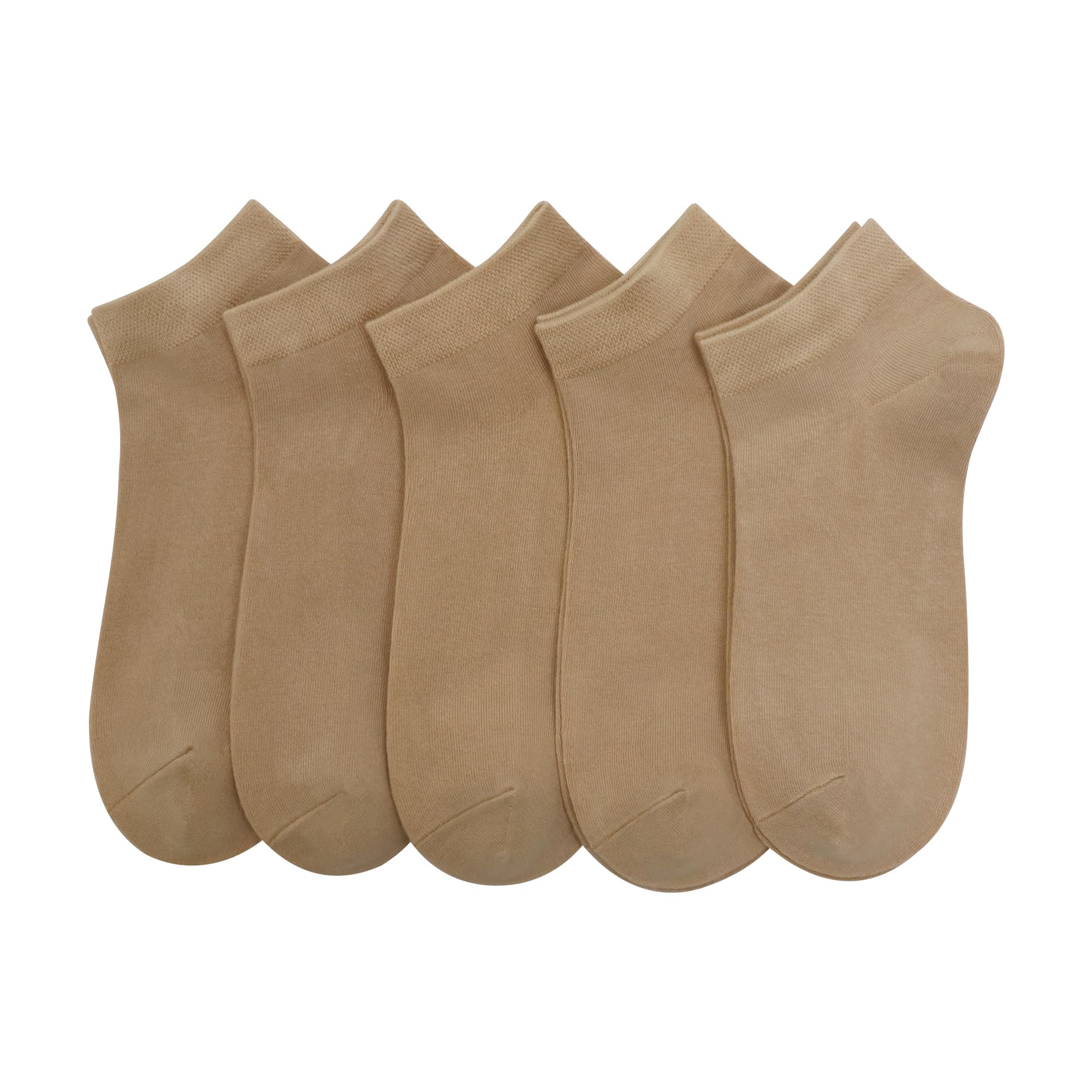 SERISIMPLE Women Viscose Bamboo Ankle Socks Low Cut Thin Sock Lightweight Pastal Color Soft Sock 5 Pairs